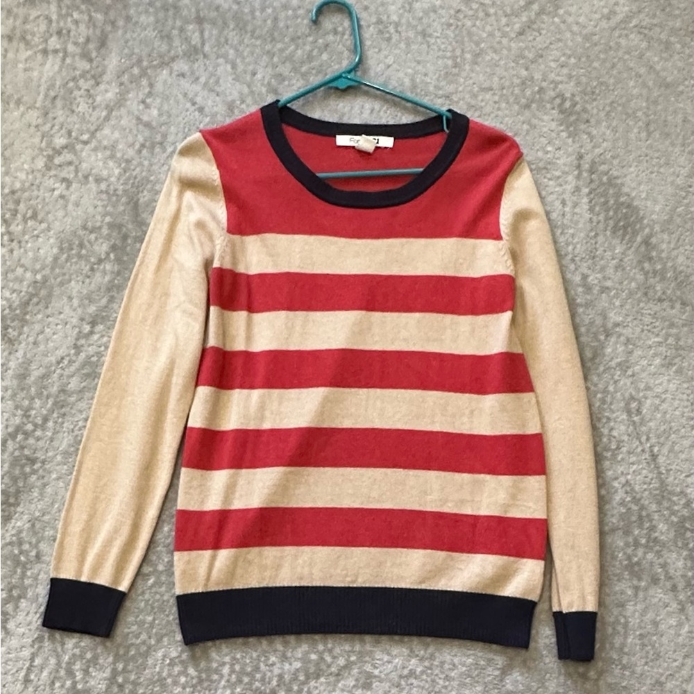 Forever 21 stripped sweater